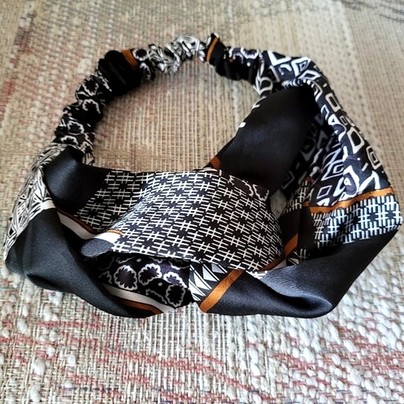 ⚡3/$15⚡ ALDO Women's Material Headband Black White Brown NWOT - Picture 1 of 2